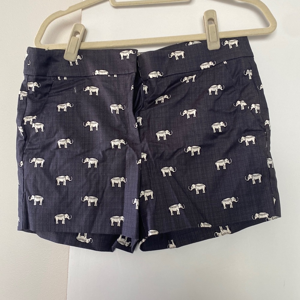 Loft elephant print shorts
